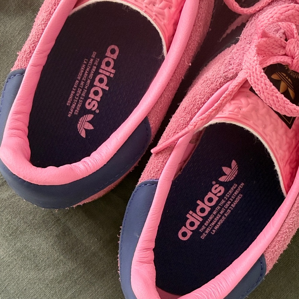 Adidas Women's Gazelle Bliss Pink Purple - Picture 7 of 8